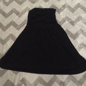 Strapless Empire Little Black Dress